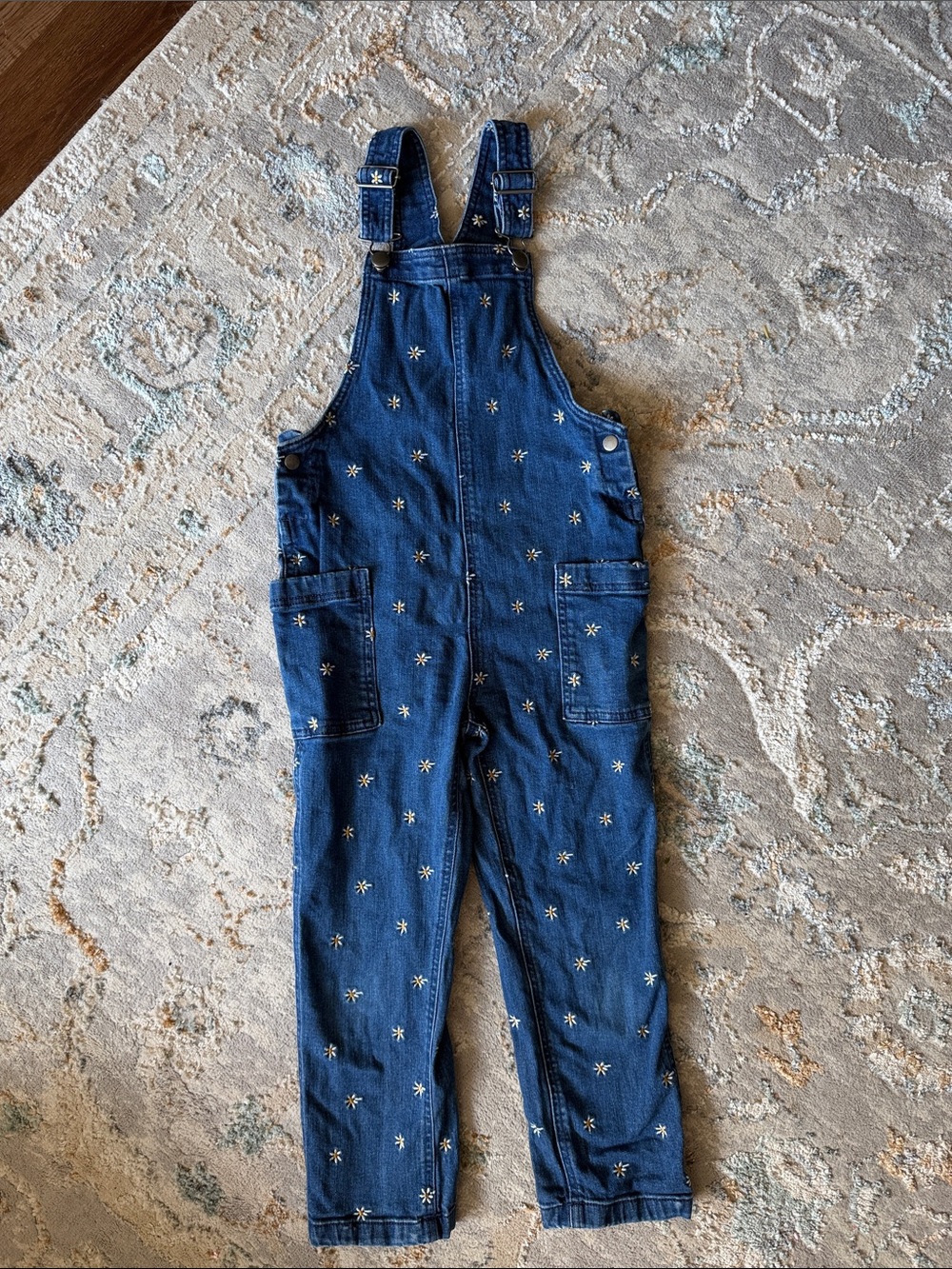 Hanna Andersson Blue Denim Overalls